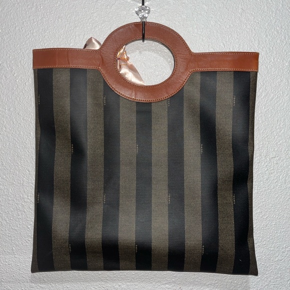 Fendi Pequin Tote - Picture 3 of 6